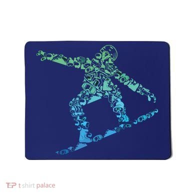 Snowboard Snowboarder Snowboarding Mousepad