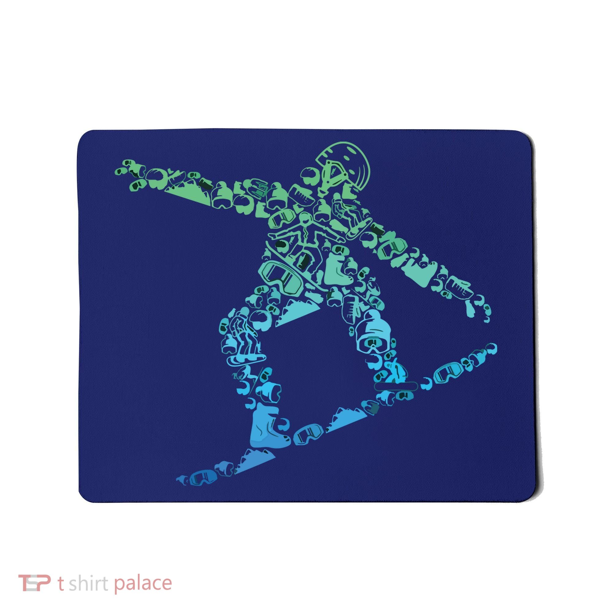 Snowboard Snowboarder Snowboarding Mousepad