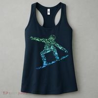 Snowboard Snowboarder Snowboarding Women's Tank Top thumb 3