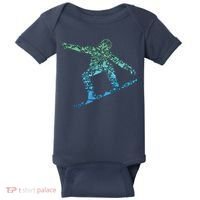Snowboard Snowboarder Snowboarding Baby Bodysuit thumb 0