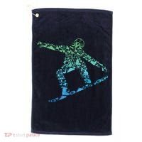 Snowboard Snowboarder Snowboarding Golf Towel thumb 0