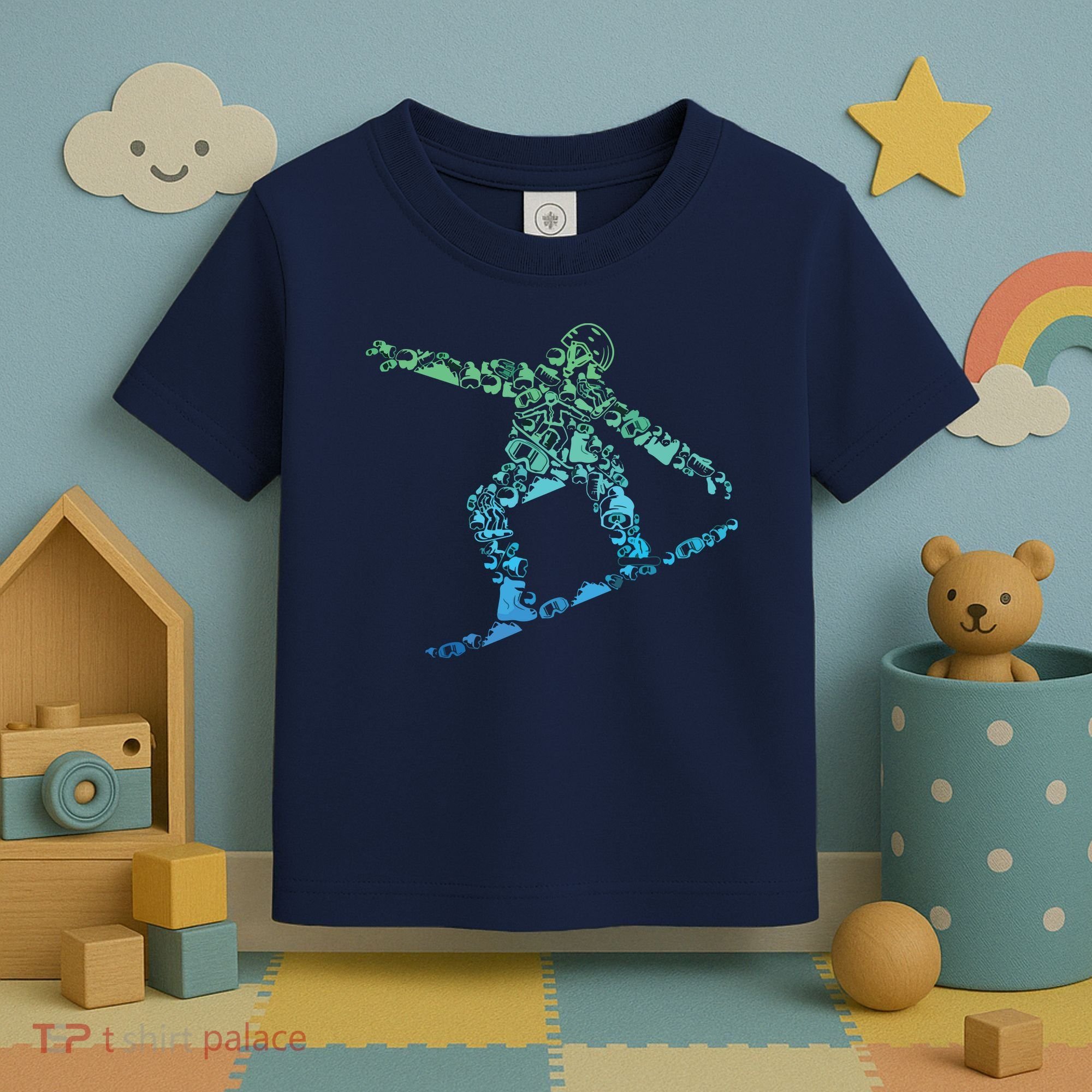 Snowboard Snowboarder Snowboarding Toddler T-Shirt