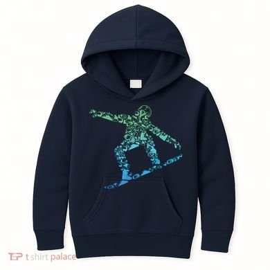 Snowboard Snowboarder Snowboarding Kids Hoodie