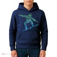 Snowboard Snowboarder Snowboarding Kids Hoodie thumb 4