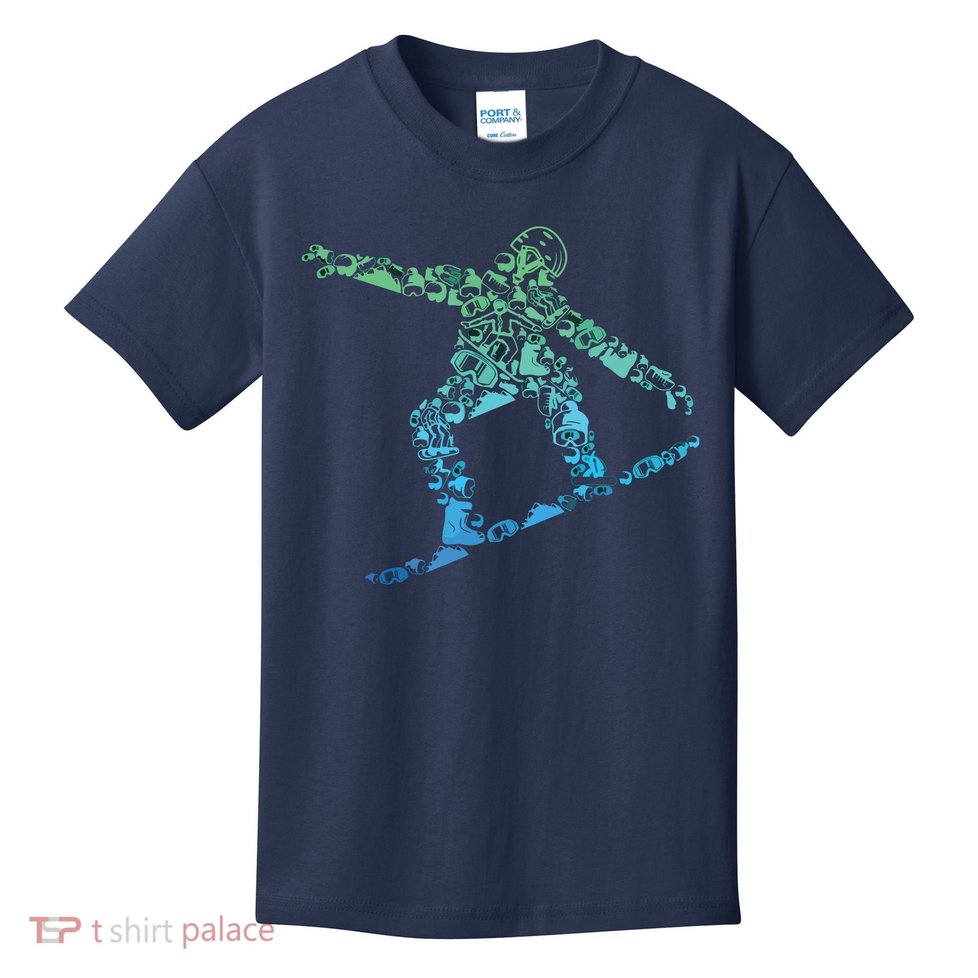 Snowboard Snowboarder Snowboarding Kids T-Shirt
