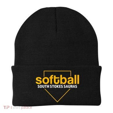 South Stokes Sauras Softball Home Plate Beanie