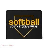 South Stokes Sauras Softball Home Plate Mousepad thumb 0