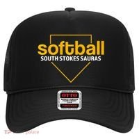 South Stokes Sauras Softball Home Plate Hat thumb 0