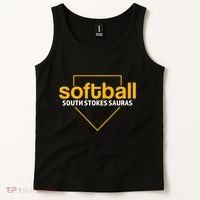 South Stokes Sauras Softball Home Plate Tank Top thumb 2