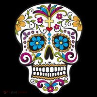 Sugar Skull Coaster thumb 2