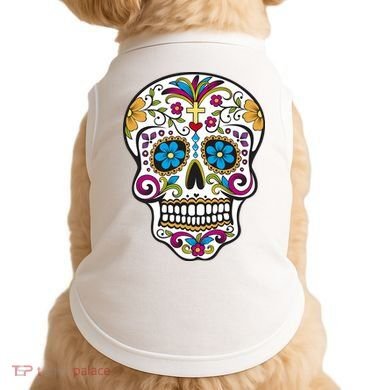 Sugar Skull Doggie Tank