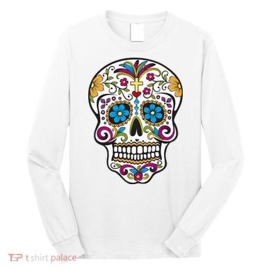 Sugar Skull Long Sleeve Shirt