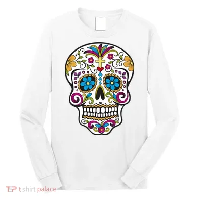 Sugar Skull Long Sleeve Shirt