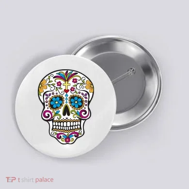 Sugar Skull Button