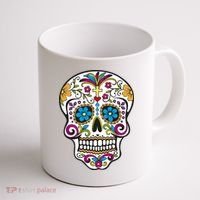 Sugar Skull Coffee Mug thumb 1