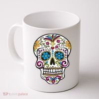 Sugar Skull Coffee Mug thumb 0