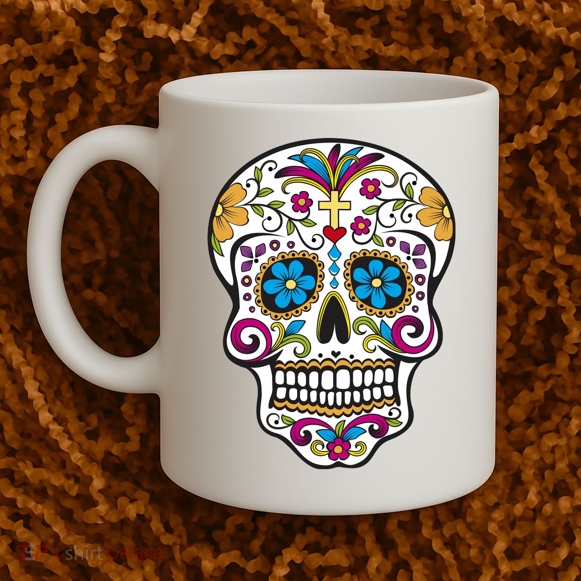 Sugar Skull Coffee Mug