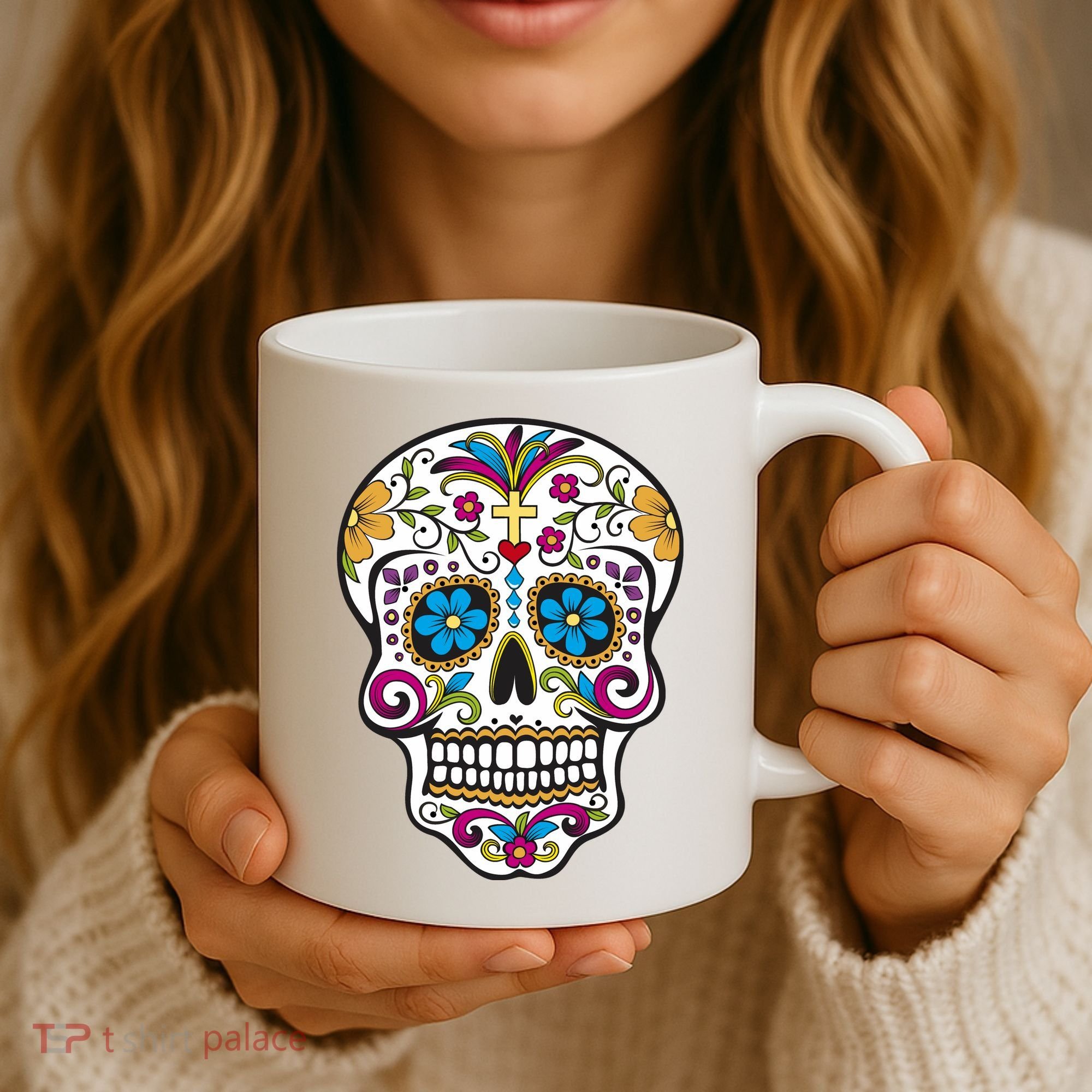 Sugar Skull Coffee Mug