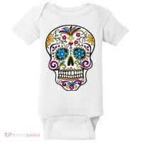Sugar Skull Baby Bodysuit thumb 0
