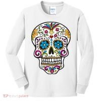Sugar Skull Kids Long Sleeve Shirt thumb 0