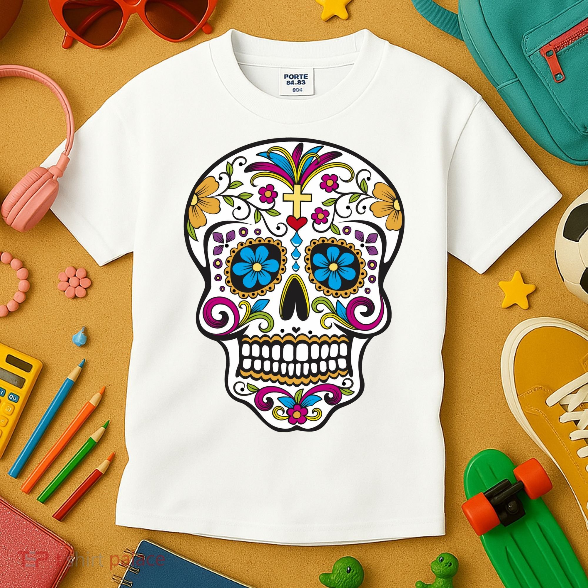 Sugar Skull Kids T-Shirt