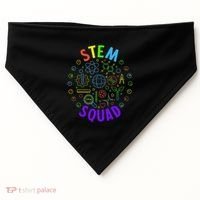 Stem Squad Science Technology Engineering And Math USA-Made Doggie Bandana thumb 0