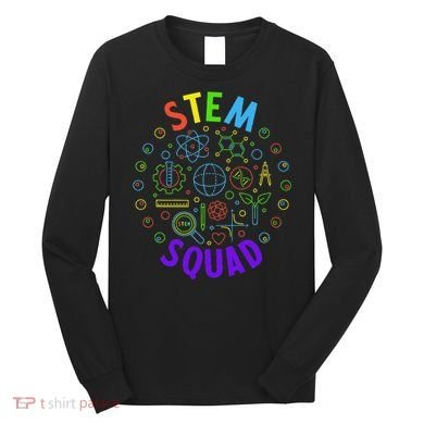 Stem Squad Science Technology Engineering And Math Long Sleeve Shirt