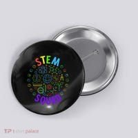 Stem Squad Science Technology Engineering And Math Button thumb 0