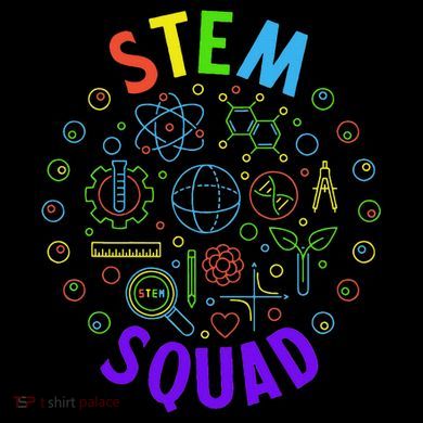 Stem Squad Science Technology Engineering And Math Flat Bill Trucker Hat