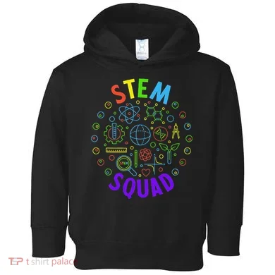 Stem Squad Science Technology Engineering And Math Toddler Hoodie