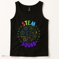 Stem Squad Science Technology Engineering And Math Tank Top thumb 2