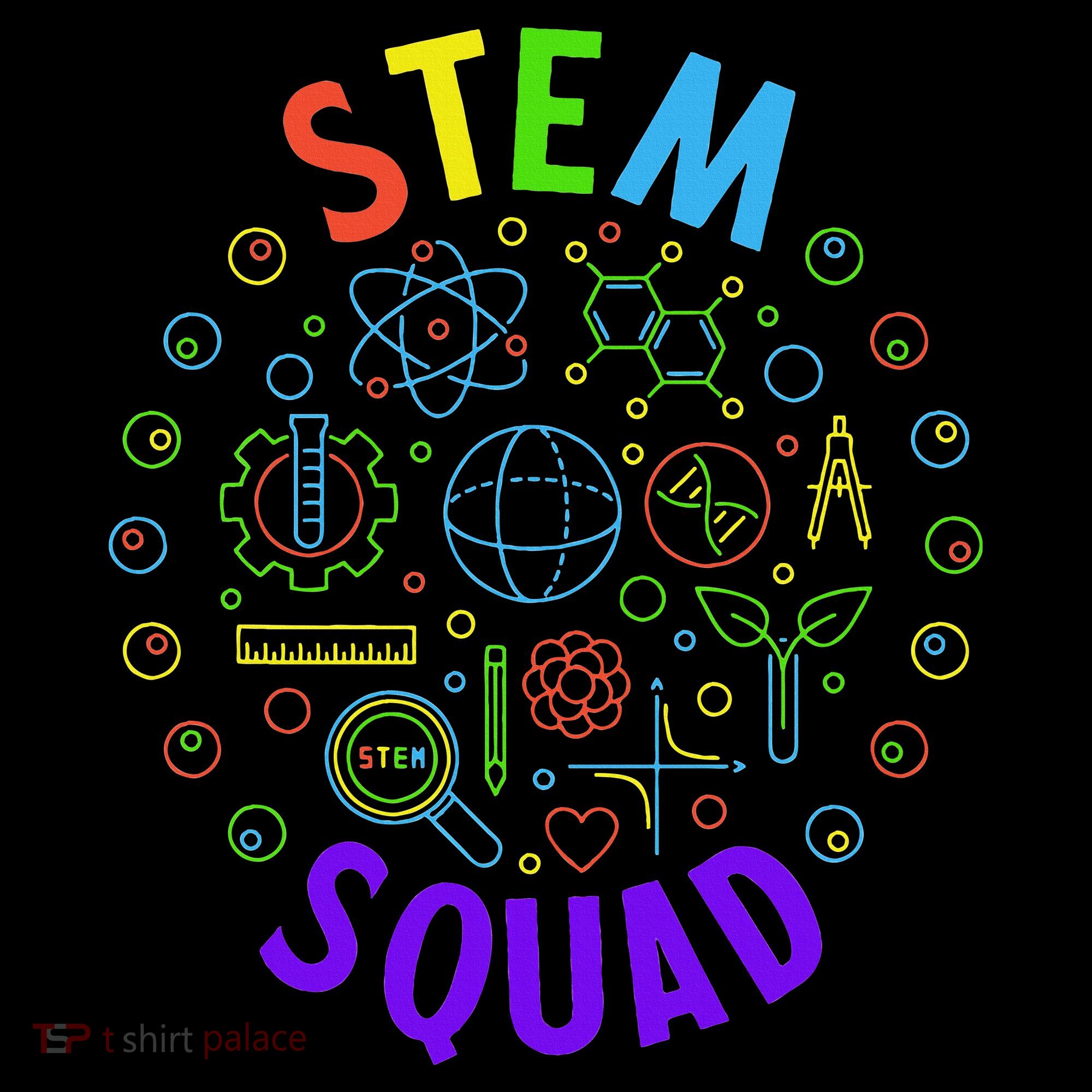 Stem Squad Science Technology Engineering And Math Tank Top