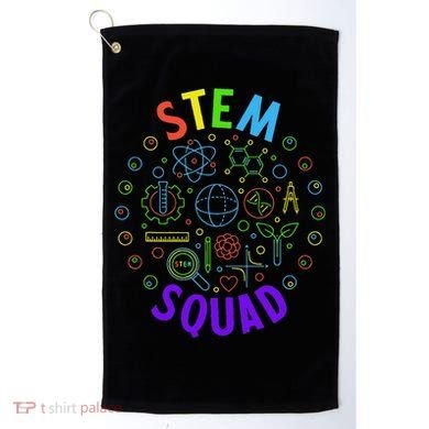 Stem Squad Science Technology Engineering And Math Golf Towel