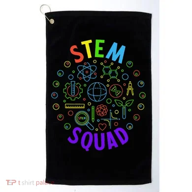 Stem Squad Science Technology Engineering And Math Golf Towel