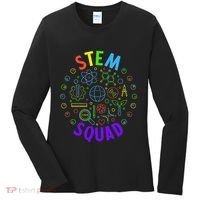 Stem Squad Science Technology Engineering And Math Women's Long Sleeve Shirt thumb 0
