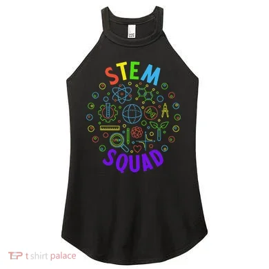 Stem Squad Science Technology Engineering And Math Women's Perfect Tri Rocker Tank