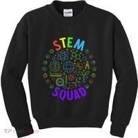 Stem Squad Science Technology Engineering And Math Kids Sweatshirt thumb 0