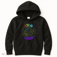 Stem Squad Science Technology Engineering And Math Kids Hoodie thumb 0