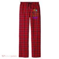 Stem Squad Science Technology Engineering And Math Men's Flannel Plaid Pajama Pants thumb 0