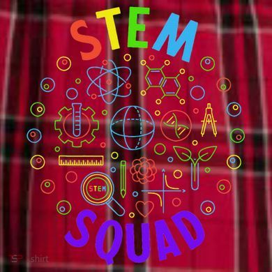 Stem Squad Science Technology Engineering And Math Men's Flannel Plaid Pajama Pants