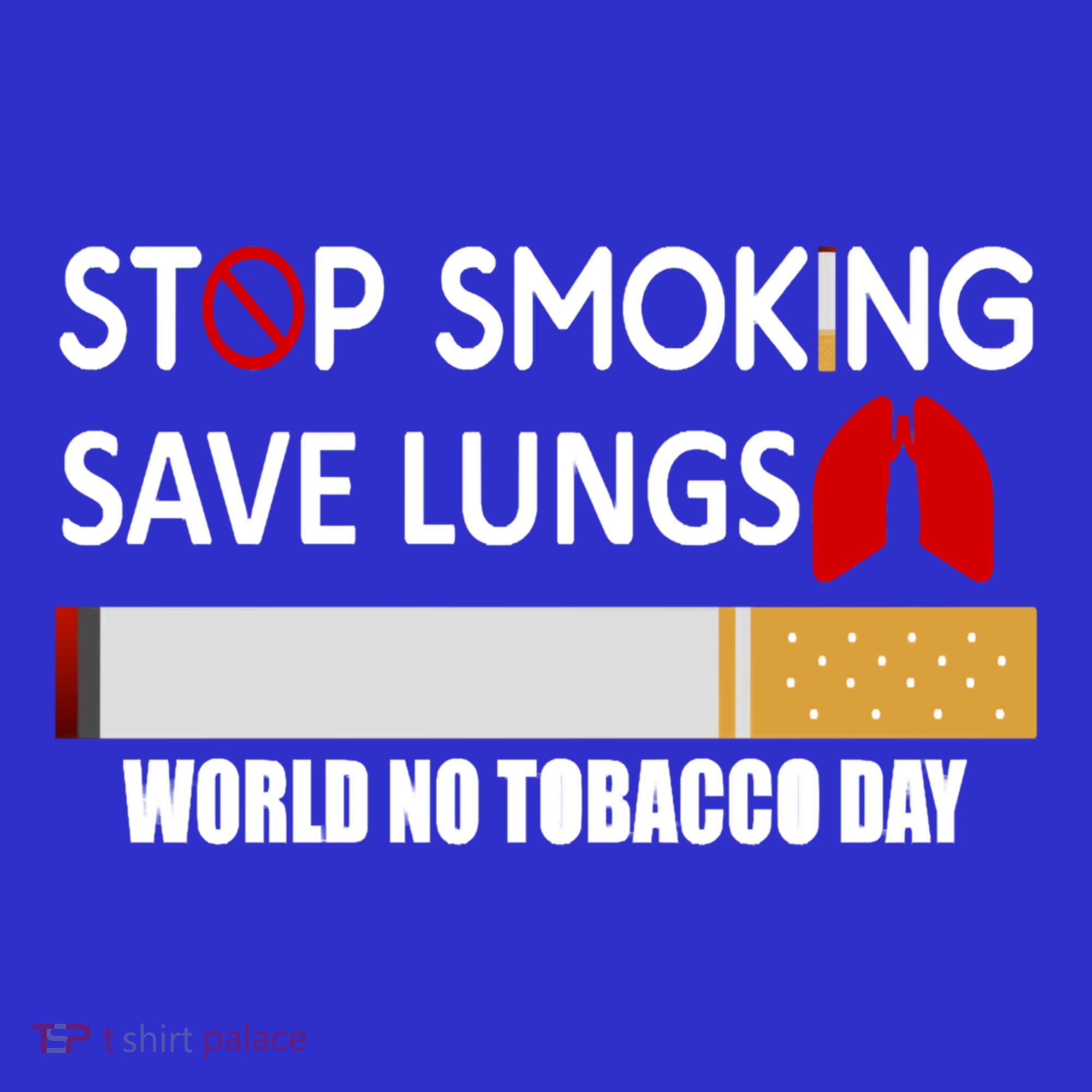 Stop Smoking Save Lung World No Tobacco Day Lung Cancer Gift Women's Tank Top