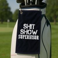 ShitShow Supervisor Golf Towel thumb 2