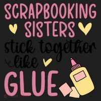 Scrapbooking Sisters Scrapbooker Scrapbook Gift Beanie thumb 2