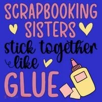 Scrapbooking Sisters Scrapbooker Scrapbook Gift Toddler Hoodie thumb 2