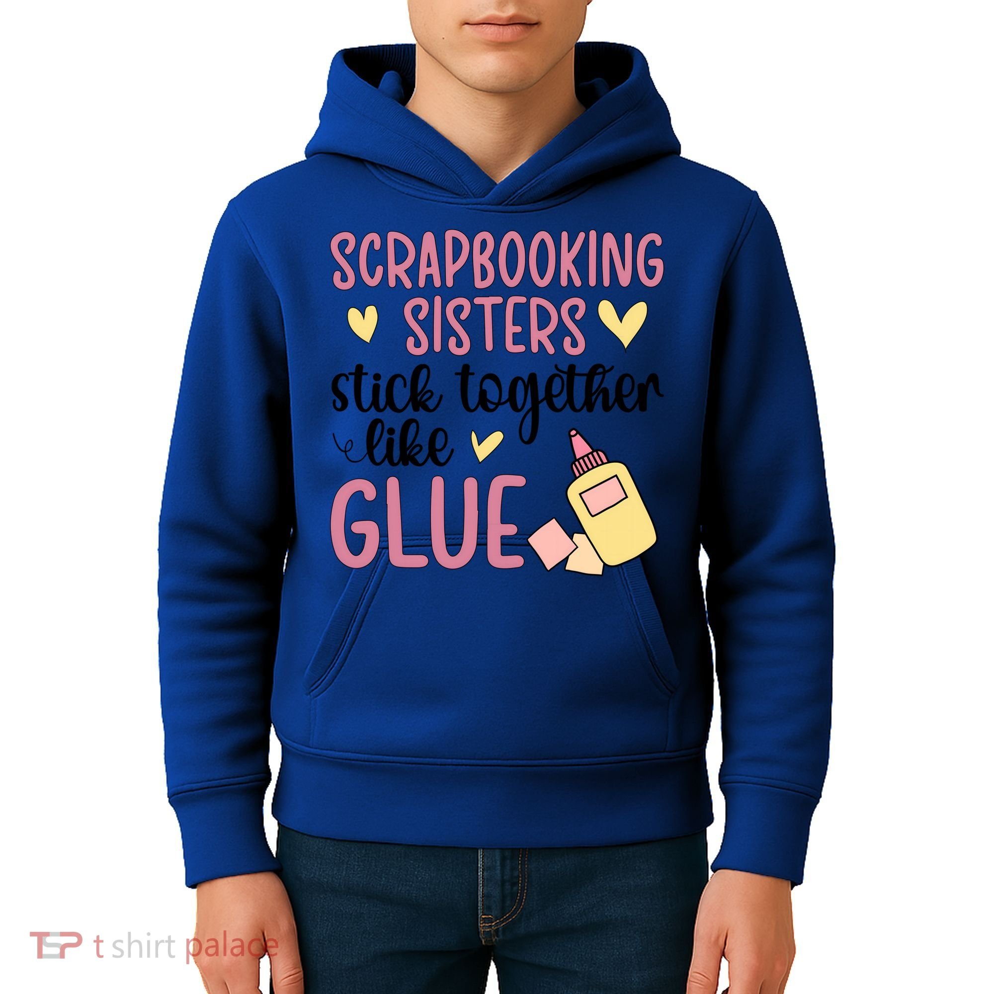 Scrapbooking Sisters Scrapbooker Scrapbook Gift Kids Hoodie