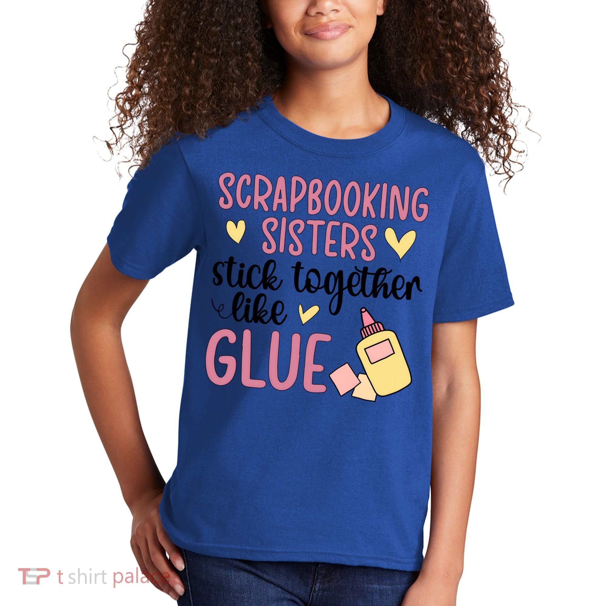 Scrapbooking Sisters Scrapbooker Scrapbook Gift Kids T-Shirt