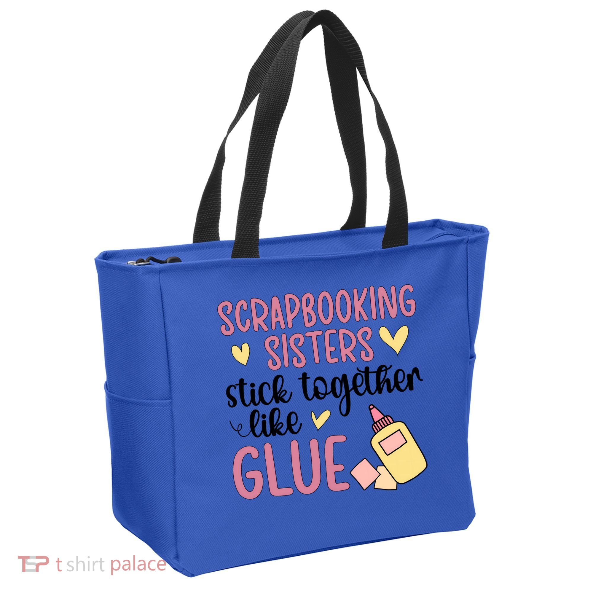 Scrapbooking Sisters Scrapbooker Scrapbook Gift Tote Bag