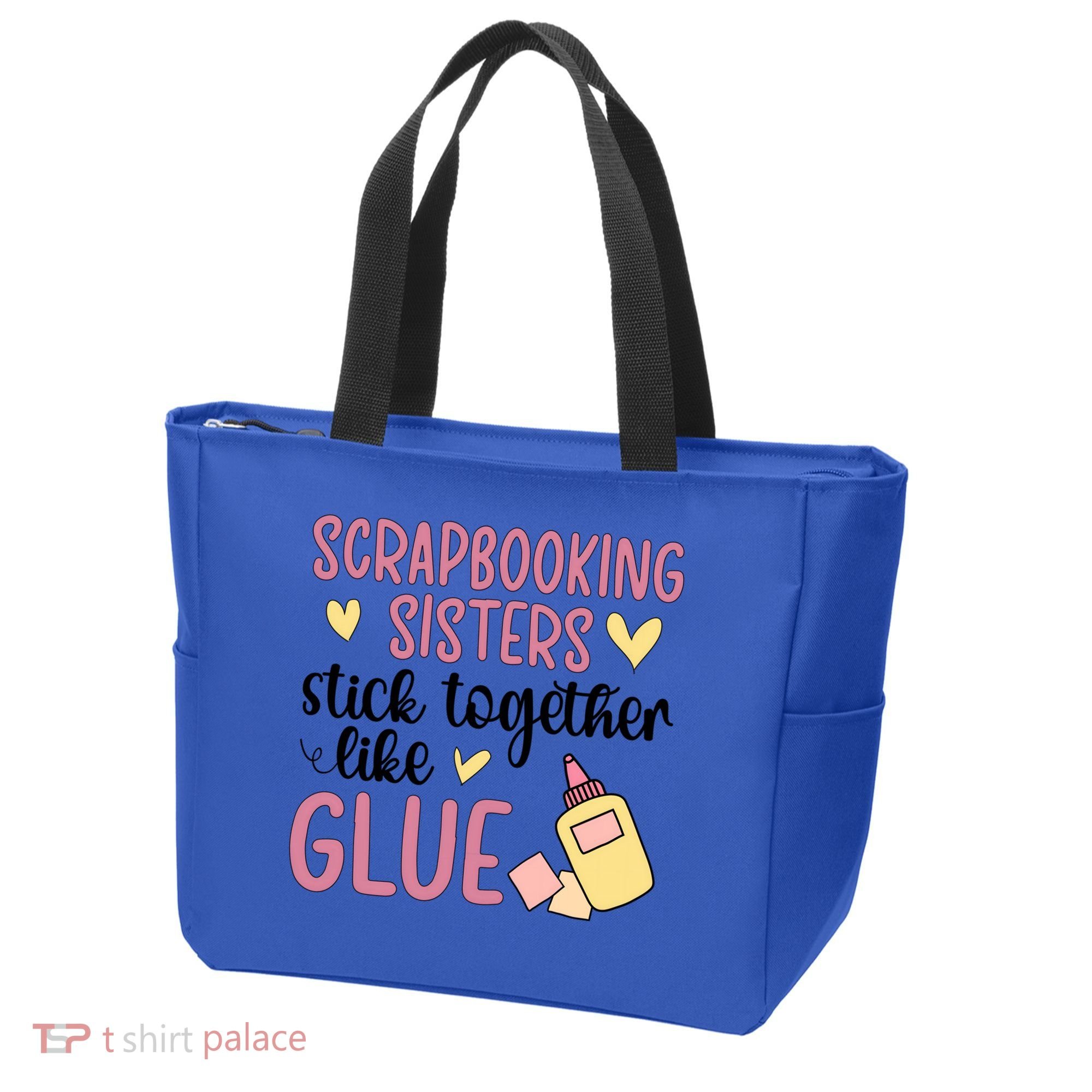 Scrapbooking Sisters Scrapbooker Scrapbook Gift Tote Bag