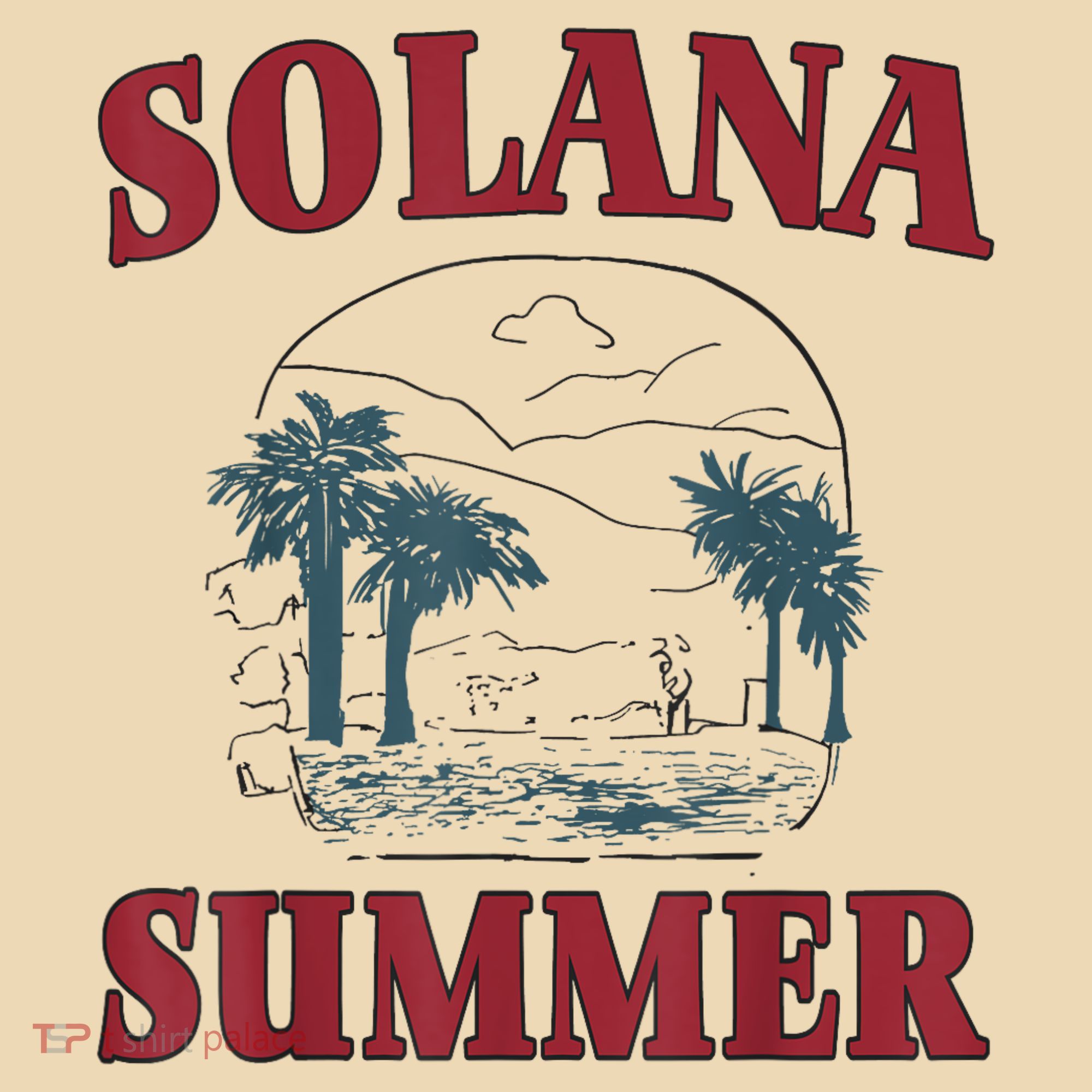 Solana Summer Tote Bag