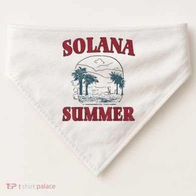 Solana Summer USA-Made Doggie Bandana